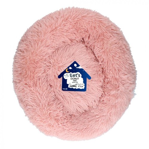 Let´s Sleep Donut pelíšek růžový - různé velikosti - Velikost: 100cm