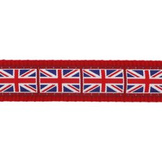 Postroj Red Dingo 25 mm x 56-80 cm - Union Jack Flag