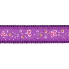 Postroj Red Dingo 20 mm x 45-66 cm - Butterfly Purple