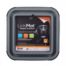 LickiMat Keeper Outdoor pro lízací podložky šedý