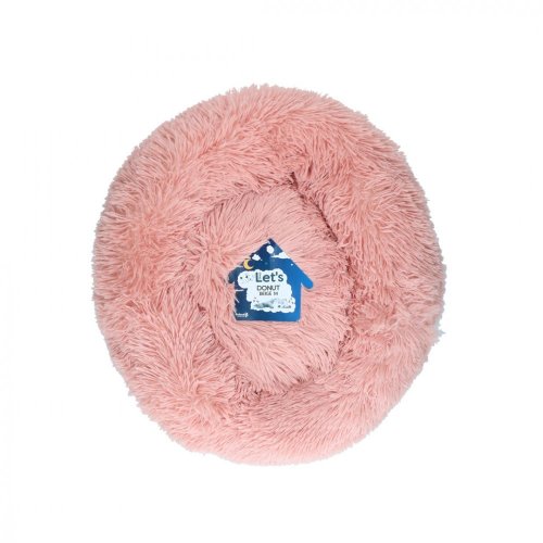 Let´s Sleep Donut pelíšek růžový - různé velikosti - Velikost: 100cm