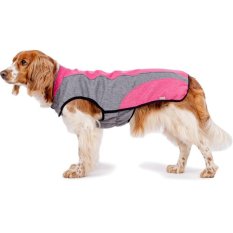 Obleček pro psa vesta Arbor II šedá-růžová 45cm