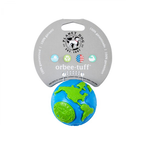 Orbee-Tuff® Ball Zeměkoule modro/zelená - různé velikosti - Velikost: 11cm