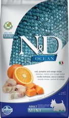 N&D OCEAN Dog GRAIN FREE Adult M/L Codfish & Pumpkin & Orange 2,5 kg