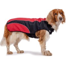 Obleček pro psa vesta Arbor II černá-červená 70cm
