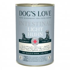 Dog's Love konzerva DOC Light Intestinal kuře 400g