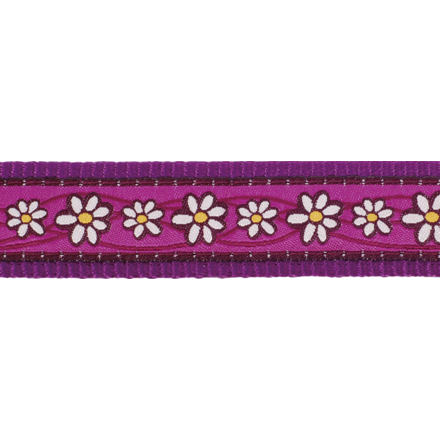 Vodítko Red Dingo 15 mm x 1,8 m - Daisy Chain Purple - Velikost: S