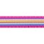 Postroj Red Dingo 20 mm x 45-66 cm - Horizontal Stripes Hot Pink - Velikost: M