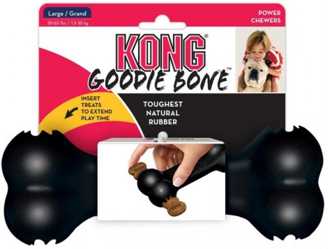Hračka guma Extreme kost KONG L