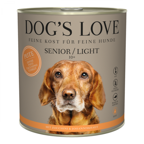 Dog's Love Krocan Senior/Light Classic konzerva 800g