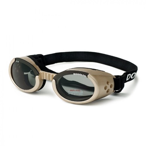 Doggles ILS - Sluneční a ochranné brýle pro psy Chrome - Velikost: L