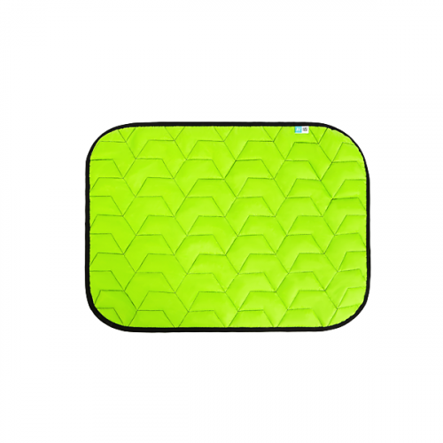 Podložka Airy Vest oboustranná zelená/černá - Velikost: L 100 x 70cm