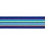 Postroj Red Dingo 12 mm x 30-44 cm - Horizontal Stripes Navy - Velikost: XS