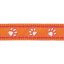 Obojek Red Dingo 12 mm x 20-32 cm - Desert Paws Orange - Velikost: XS