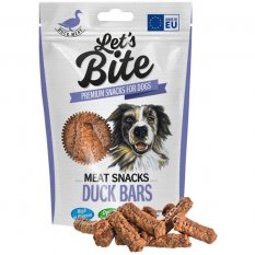 Brit DOG Let’s Bite Meat Snacks Duck Bars 80 g