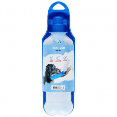 CoolPets cestovní láhev s miskou Fresh 2GO 300 ml pro psy