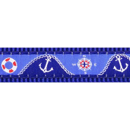 Vodítko Red Dingo přepínací 12 mm x 2 m - Nautical Dark Blue - Velikost: XS