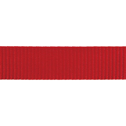 Polostahovací obojek Red Dingo 25 mm x 41-62 cm - Jednob. - Červená - Velikost: L