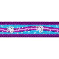 Vodítko Red Dingo přepínací 15 mm x 2 m - Unicorn Purple