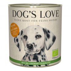 Dog's Love Bio Krocan konzerva 800g