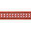 Postroj Red Dingo 25 mm x 56-80 cm - Bones Rfx - Oranžová - Velikost: L
