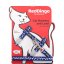 Postroj Red Dingo s vodítkem-kočka- White Spots on Navy