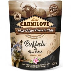 Carnilove Dog kapsička Paté Buffalo with Rose Petals 300 g