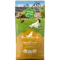 Irish Pure Adult Freiland-Huhn kuře se zeleninou a kelpou 12 kg