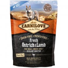 Carnilove Dog Fresh Small B. Ostrich&Lamb 1,5kg