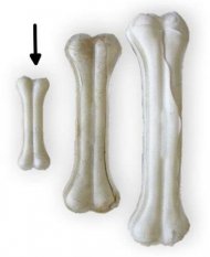 Buvolí kost bílá Tenesco 8 cm