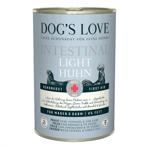 Dog's Love DOC Light Intestinal kuře konzerva 400g pro psy