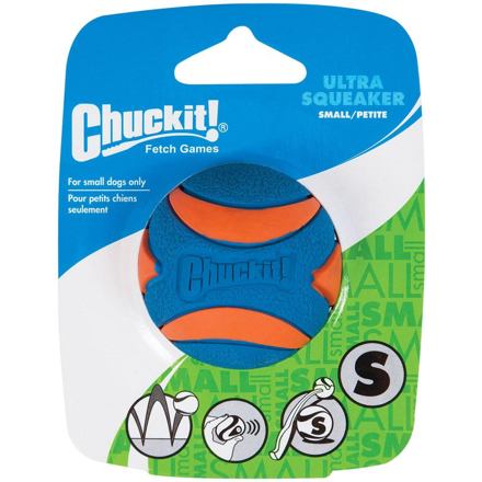 Míček Ultra Squeaker Ball  – pískací - různé velikosti - Velikost: 7,5cm