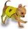 Reflexní vesta pro psa 40cm látková žlutá Duvo+